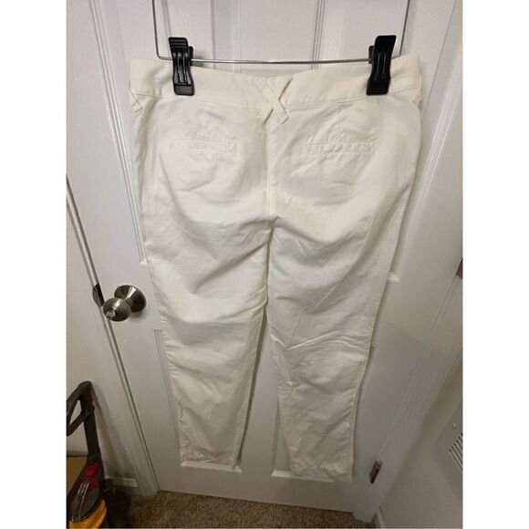 J. Crew women’s size 2 white linen blend pants - Picture 2 of 8